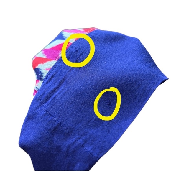 JCPenney Chevron Print 100% Rayon Colorful Tank Top - Picture 9 of 10